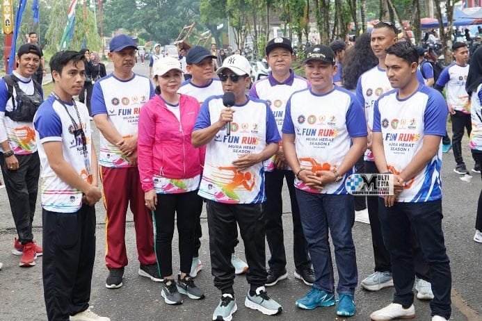 Bupati Sampaikan Fun Run Murung Raya Hebat Ajang Tingkatkan Kesadaran Berolahraga