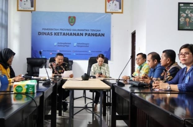 Dishanpang Kalteng Terima Kunjungan DPRD Gunung Mas Konsultasi Program Penguatan Peran Daerah dalam Penyediaan Pangan Bergizi