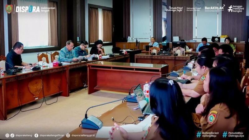 Bahas Persiapan Porprov 2026, DPRD Gelar Rapat Bersama Dispora Kalteng