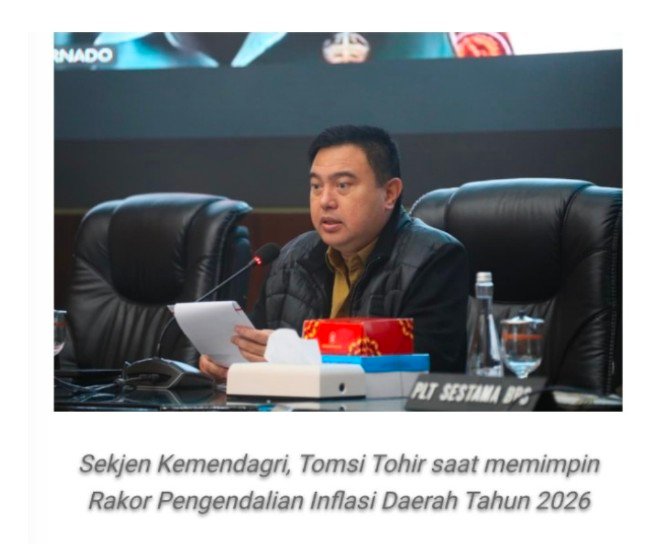 Sekjen Kemendagri Minta Pemda Rajin Mengecek Perkembangan Harga Bahan Pokok