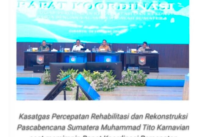 Kasatgas Tito: Layanan Kesehatan di Tiga Provinsi Pascabencana Beroperasi 100 Persen