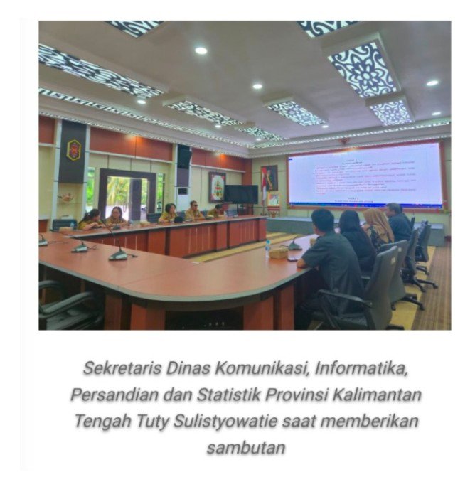 Diskominfosantik dan Bawaslu Kalteng Bahas Rencana Penandatanganan MoU Penguatan Pengawasan Pemilu
