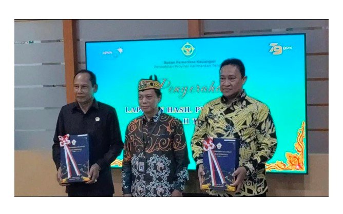 Wagub Kalteng Hadiri Penyerahan Laporan Hasil Pemeriksaan Semester II Tahun 2025 BPK RI Kalteng
