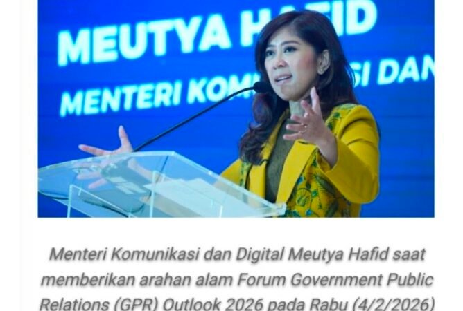Cegah Disinformasi, Menkomdigi Tegaskan Humas Pemerintah Harus Cepat dan Tepat