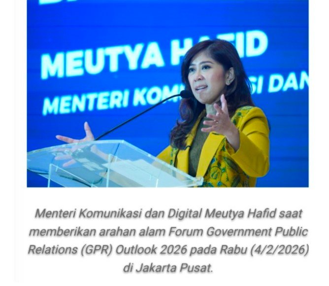 Cegah Disinformasi, Menkomdigi Tegaskan Humas Pemerintah Harus Cepat dan Tepat
