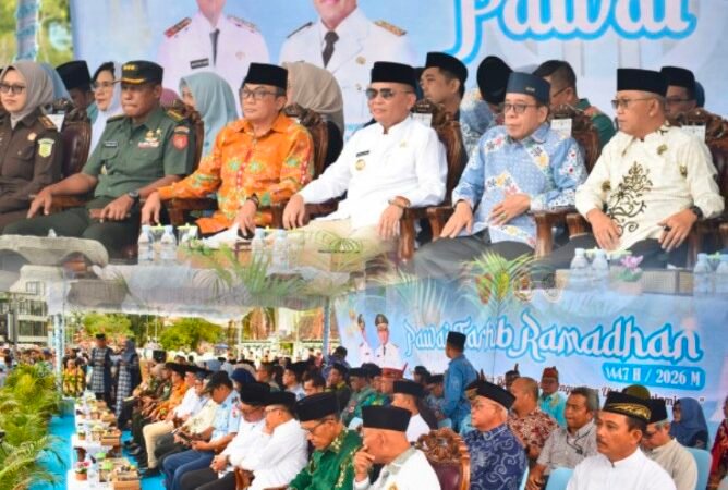 Pawai Tahrib Sambut Ramadhan 1447 H Meriah