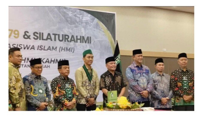 Gubernur Kalteng Hadiri Milad HMI Ke 79 Sekaligus Silahturahmi HMI dan KAHMI Kalteng