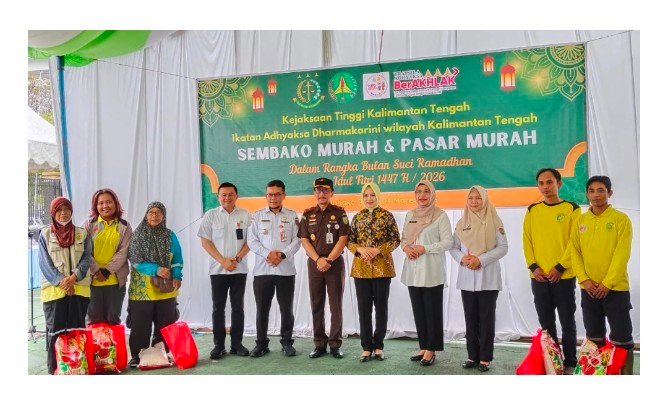 Pemprov Kalteng Bersama Kajati Kalteng Gelar GPM Dalam HKBN Ramadhan dan Idul Fitri 1447 H