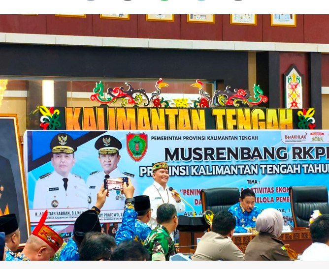 Pemprov Kalteng Gelar Musrenbang RKPD Tahun 2027