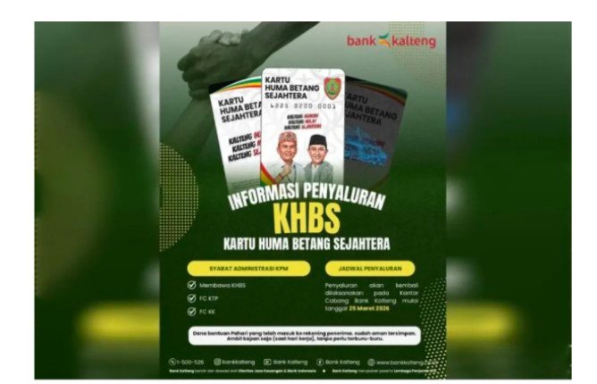 Bank Kalteng Lanjutkan Pembayaran KHBS Mulai 25 Maret