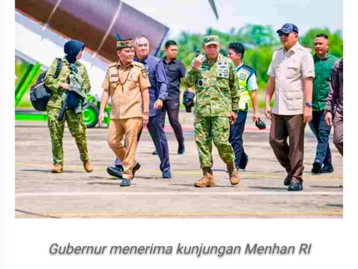 Menhan dan Satgas PKH Kunker ke Murung Raya