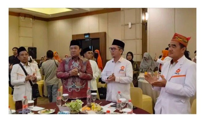 Wagub Kalteng Hadiri Halalbhalal dan Sosialisasi Empat Pilar DPW PKS Kalteng