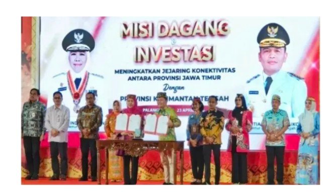 Kolaborasi Dagang Kalteng – Jatim Hasilkan Rp2 Triliun Lebih