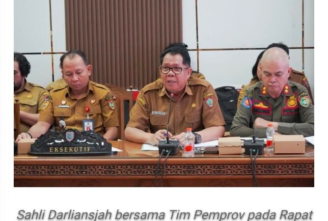 Pemprov Kalteng dan Pansus DPRD Perkuat Sinkronisasi Raperda Penanaman Modal dan PTSP