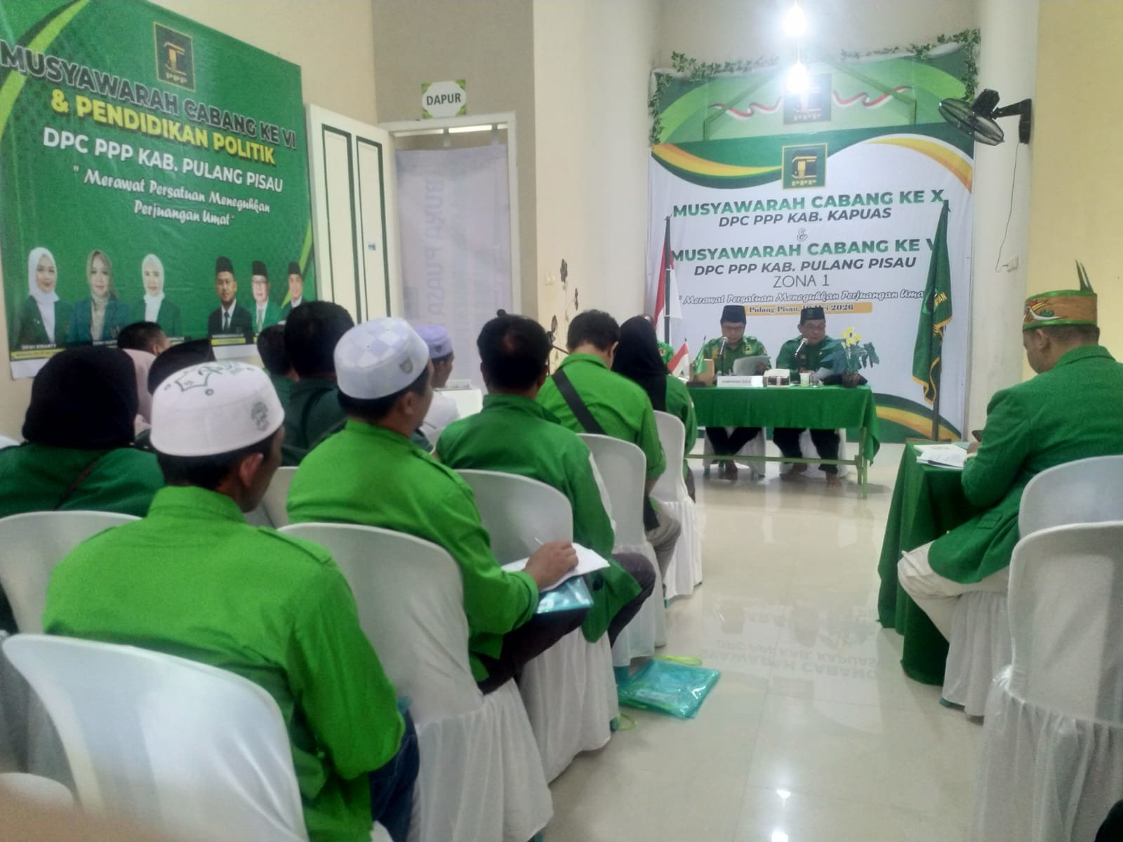 PPP Kapuas dan Pulang Pisau Sukses Gelar Muscab dengan Sistem Zona