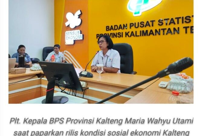 BPS Ungkap Kondisi Ekonomi dan Sosial Kalteng Tunjukkan Tren Positif