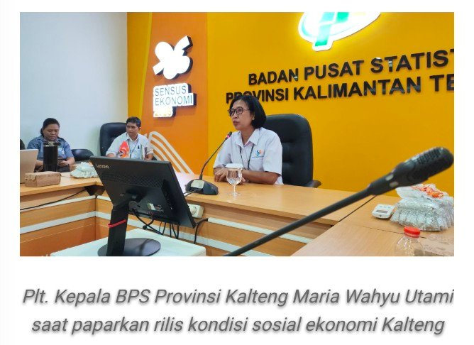 BPS Ungkap Kondisi Ekonomi dan Sosial Kalteng Tunjukkan Tren Positif
