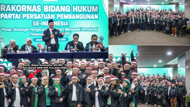 Rakornas Bidang Hukum PPP se-Indonesia: Peran Strategis Pengacara Mengawal Demokrasi dan Pemilu 2029