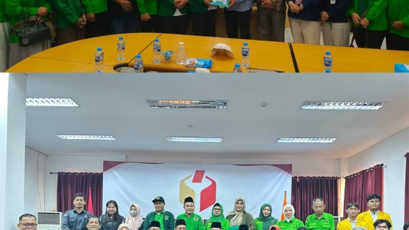 Pengurus DPW PPP Kalteng Silaturahmi ke KPU dan Bawaslu. Pertemuan Berjalan Lancar dan Sukses